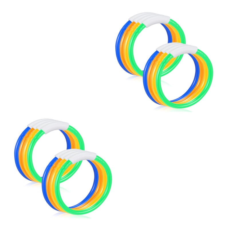16 pcs Diving Underwater Swimming Grab Toy Diving Training Accessory for Kid Child Boy Girl (Random Color) - Image 1