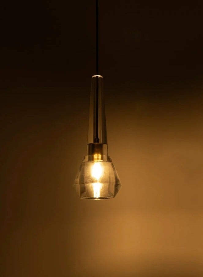 يوكاندل 3قطع من  اضاءة جدارية كريستال شفاف - Image 5