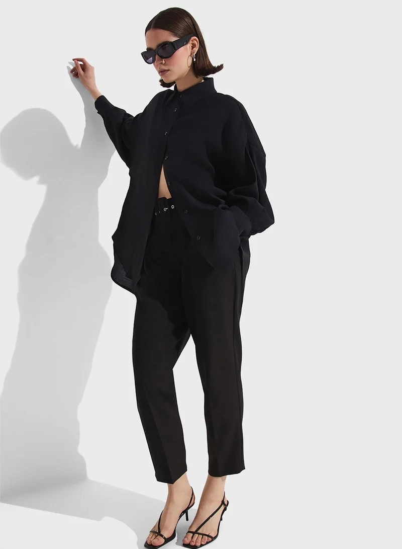 جون High Waist Pants