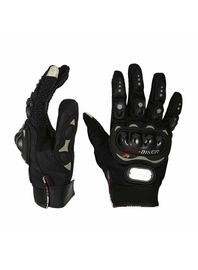 NIBEMINENT 2-Piece Touch Screen Motorcycle Riding Gloves - Image 3