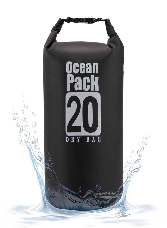 Delzon Dry Adventurer Premium Waterproof Bag, Sack with Phone Dry Bag and Long Adjustable Shoulder Strap Included, Perfect for Kayaking/Boating/Canoeing (20 Liter) - Image 1