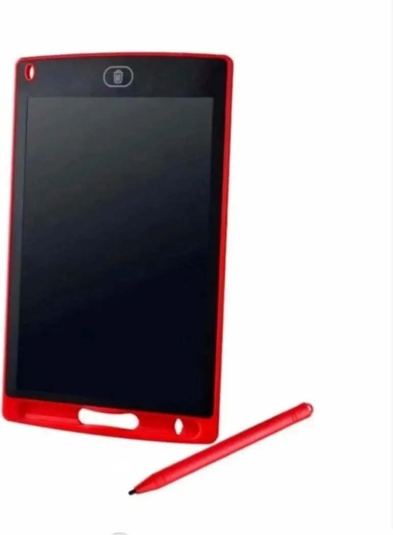 بيزيم ايفدي Graphic Digital Kids Writing Drawing Tablet LCD 8.5 Inc Screen Computer with Pen 8.5 Inch Red