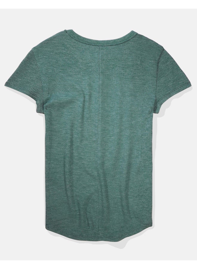 American Eagle - AE Slim Crew-Neck Tee - Image 1