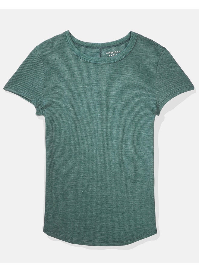 American Eagle - AE Slim Crew-Neck Tee - Image 1