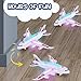 ArtCreativity LightUp Airplane Toy with Bump Go Action Flashing LED Lights Takeoff Sounds Kids Airplane Toy with Moving Wheels Fun Birthday Gift for Boys Girls Ages 38 - Image 4
