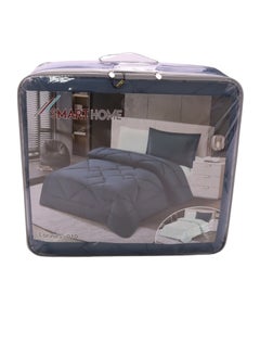 SMART HOME Comforter set, double-sided mattress consisting of 4 pieces, comforter 4 pieces, 100% microfiber, comforter size 180*230  bedsheet size is 160*200  - Image 2