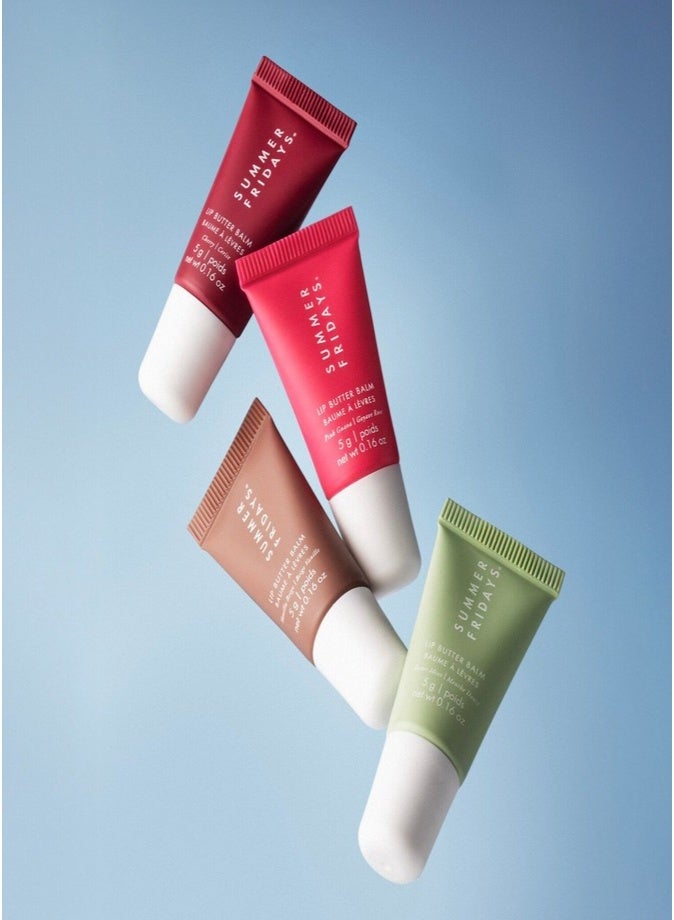 سامر فرايدايز مجموعة مرطب الشفاه الصغير من سمر فرايديز، 20 جم - مرطب شفاه نباتي مرطب للشفاه للحصول على شفاه ناعمة ولامعة - Image 5
