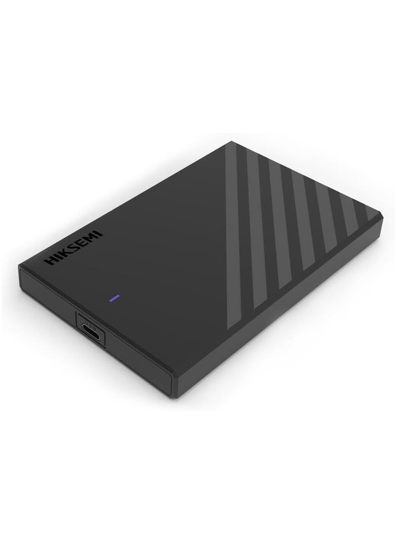 هيكسيمي - علبة الأقراص الصلبة المحمولة MHC201 USB 3.1 – غلاف خارجي عالي السرعة لأقراص HDD/SSD، تصميم بدون أدوات، متوافق مع أقراص SATA مقاس 2.5 بوصة - Image 1