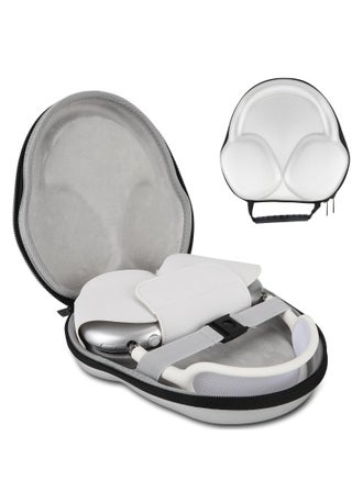 Waterproof Smart Hard Case for AirPods Max, Designed with Sleep Mode, Protective Portable Hard Shell Travel Carrying Storage Bag for Apple AirPods Max Headphone Accessories, Silvery - pzsku/ZDB0AB756492877962D2EZ/45/_/1713357882/ae55e240-60ac-4157-a686-57f95dfc964c