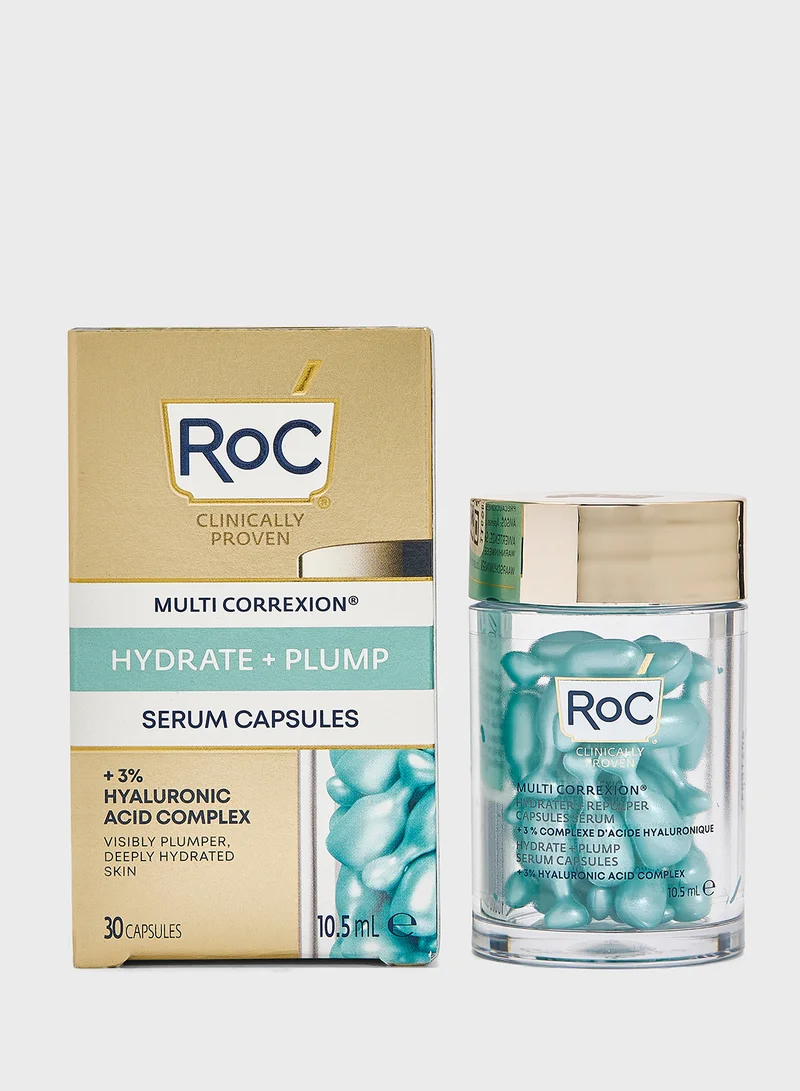 RoC Roc Multi Correxion Hydrate + Plump Serum Capsules