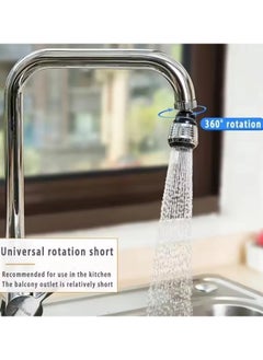 FPC 360 Degree Faucet Anti Splash Head Kitchen Water Saver Universal Rotating Bubbler Filter Nozzle Booster Nozzle Kitchen Tools  - Image 4