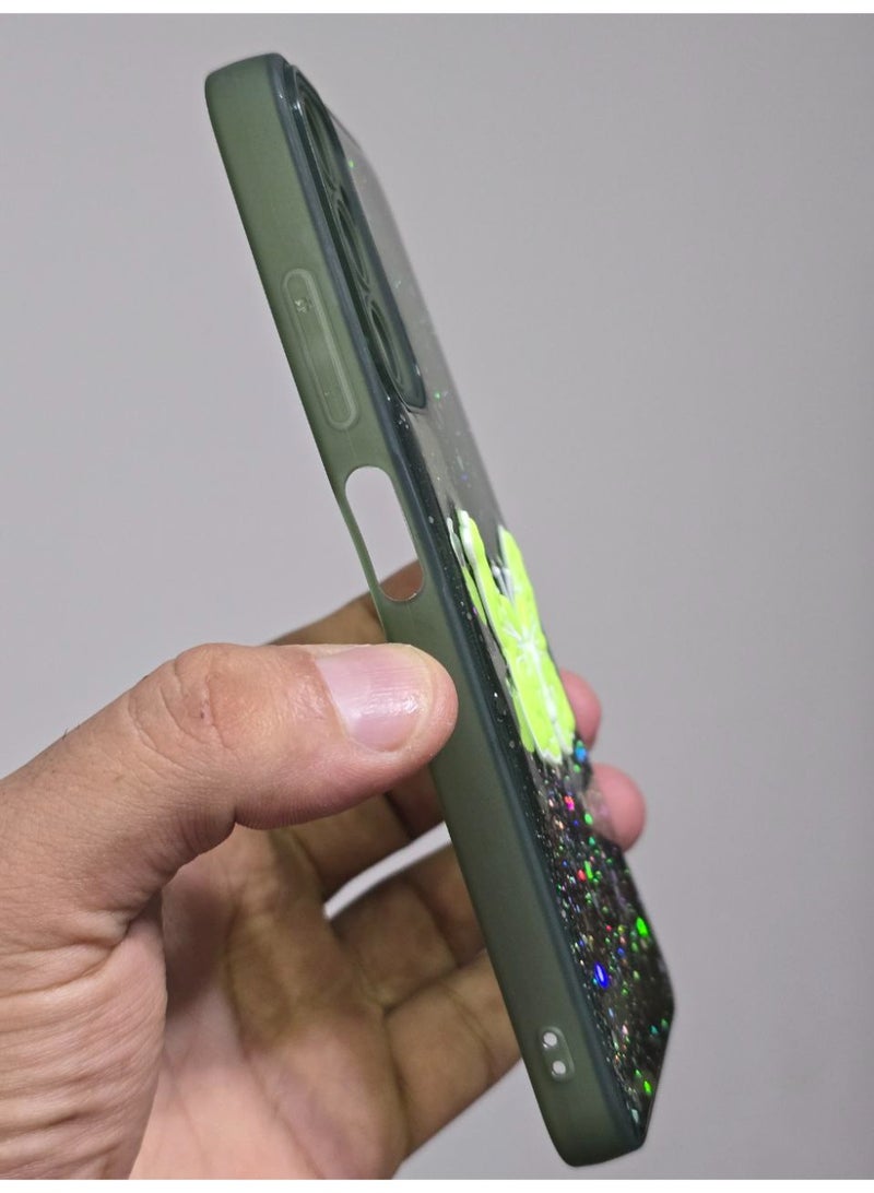 غطاء خلفي عليه فراشة متوافق مع هاتف سامسونج جلاكسي A24 - Image 2