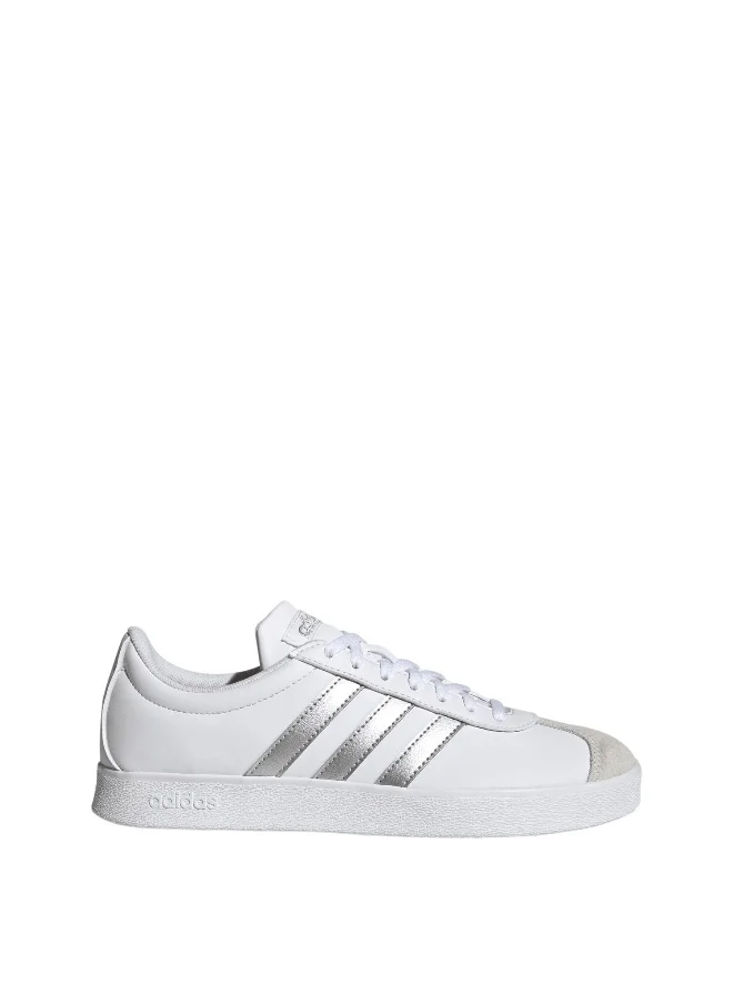 اديداس adidas Vl Court Base White Sportwear Shoes 3.5