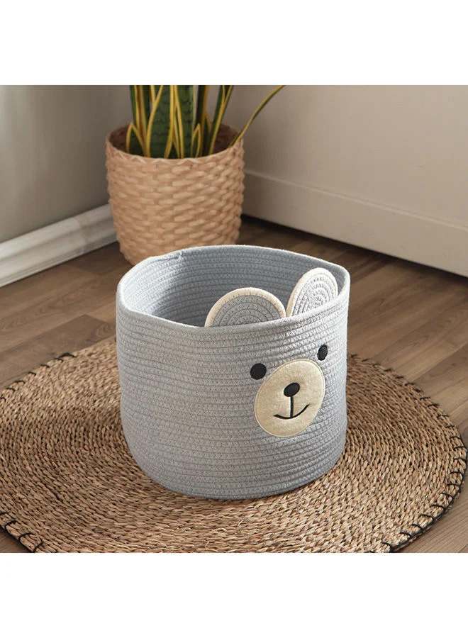 Home Box Ron Taurus Puppy Cotton Storage Basket 32 x 27 x 32 cm