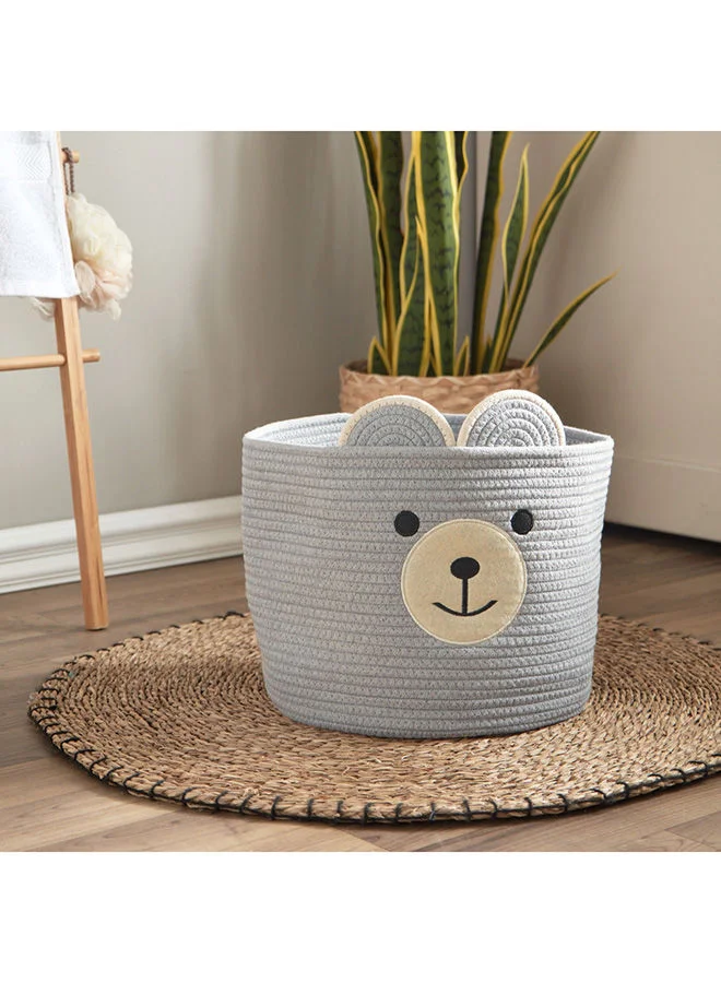 Home Box Ron Taurus Puppy Cotton Storage Basket 32 x 27 x 32 cm