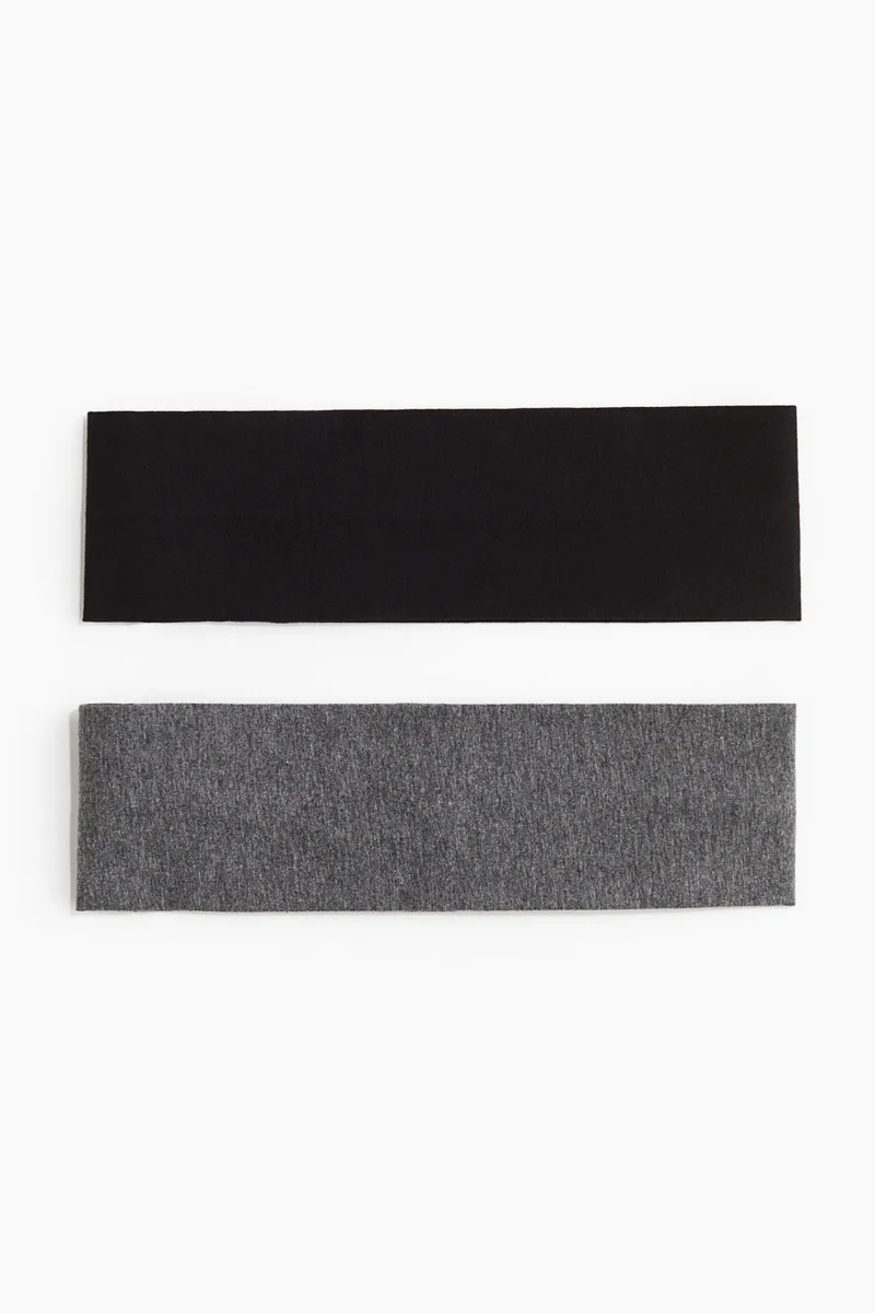 H&M 2-pack jersey headbands