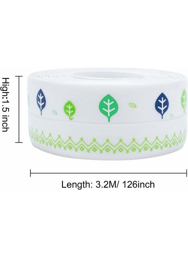 hefei alblinsy hefei Caulk Strip,Waterproof Caulking Tape, PVC Caulk Strip for Bathtub Kitchen Sink Toilet Wall Edge Protect (1.5“ X ”125”) - Image 2