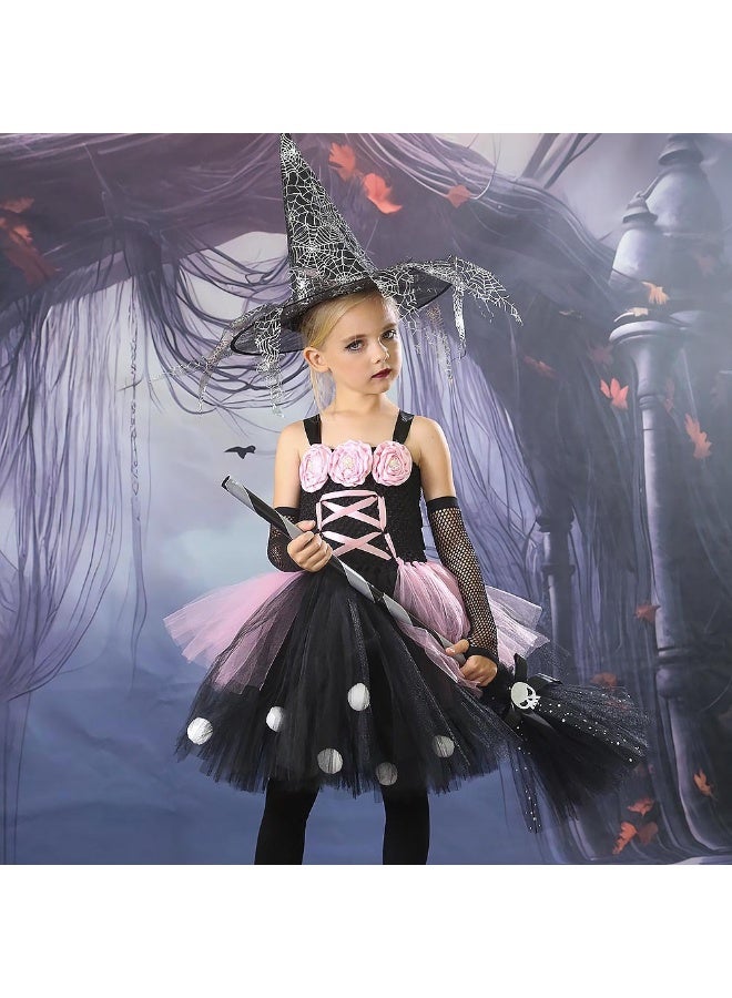 عام الأطفال زهرة الساحرة اللباس الفتيات تنكر المعالج اللباس توتو تنورة - Image 2