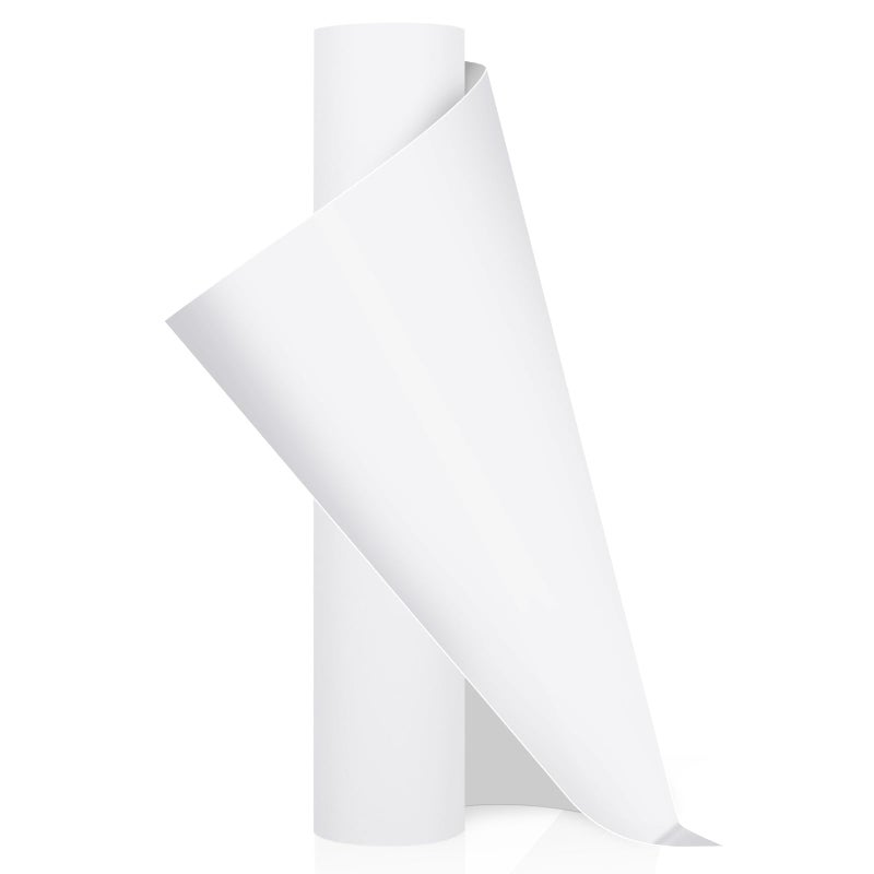 VINYL FROG Matte White Vinyl Roll 13in x 5ft Compatible with Explore3Maker3 Smart Permanent Vinyl for DIY Crafting Decal Projects - Image 2