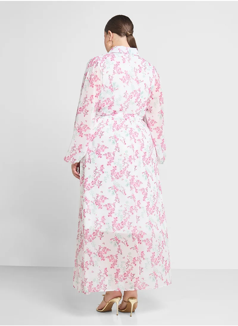 ايلا بلس Floral Print Dress