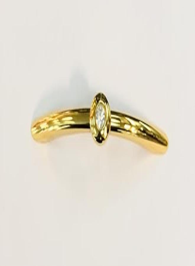 مقبض خزانة مطبخ بمقبض سحاب لون ذهبي صناعة ايطالية مقاس 96ملي 9.6سم ارتفاع المقبض 2سم - Image 2