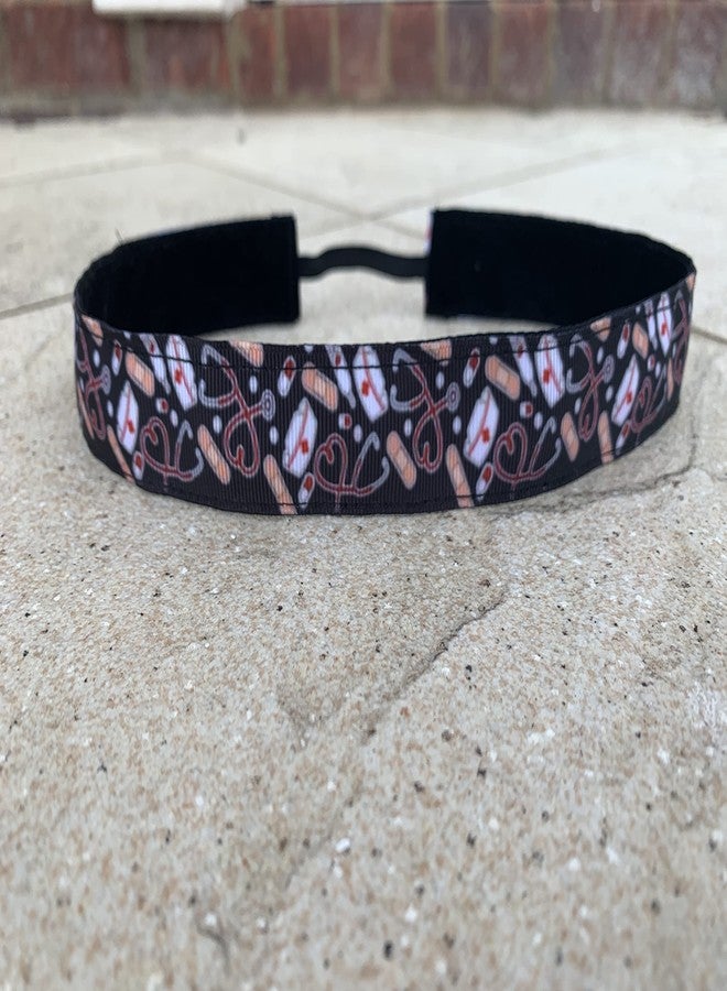 إنفينيتي كوليكشن طوق رأس للممرضات من مجموعة إنفينيتي، بتصميم طبي للممرضات والعاملين في مجال الرعاية الصحية، طوق رأس مريح مانع للانزلاق - هدية شكر وتقدير - Image 5