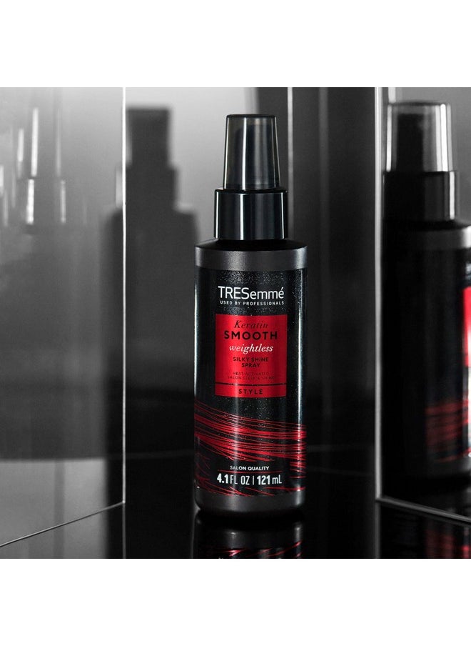 TRESemmé Silky Shine Spray Keratin Smooth For Heat Activated Sleek & Shine Weightless 4.1 Oz  - Image 3