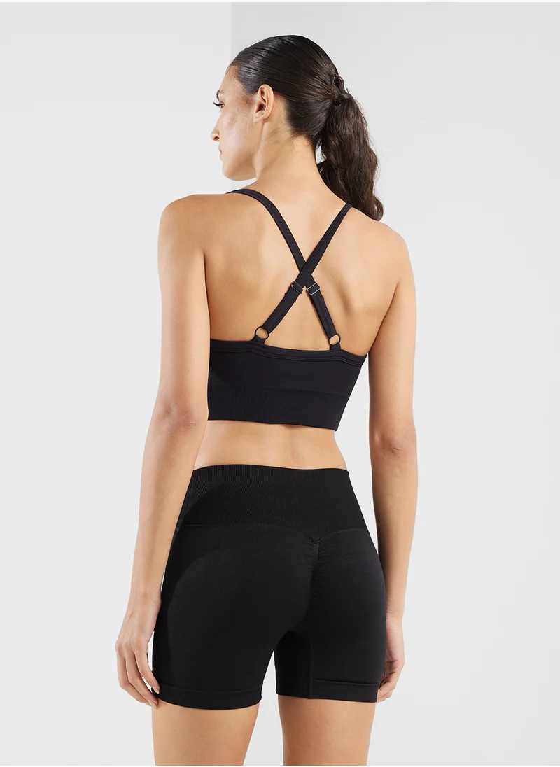 فورورد Medium Support Sports Bra With Cutout Back