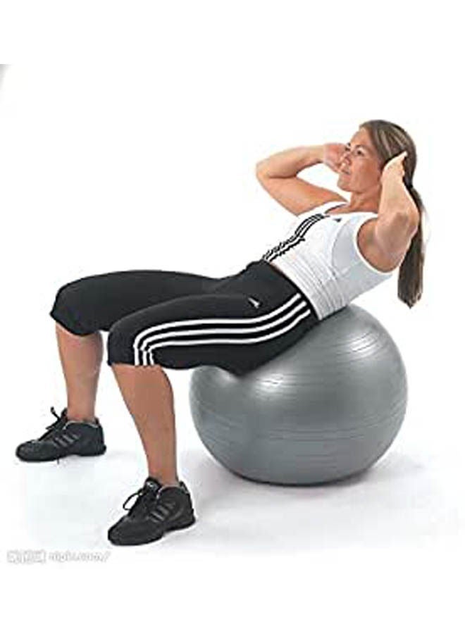 Generic 75cm Exercise Ball with Textured Surface for Improved Grip