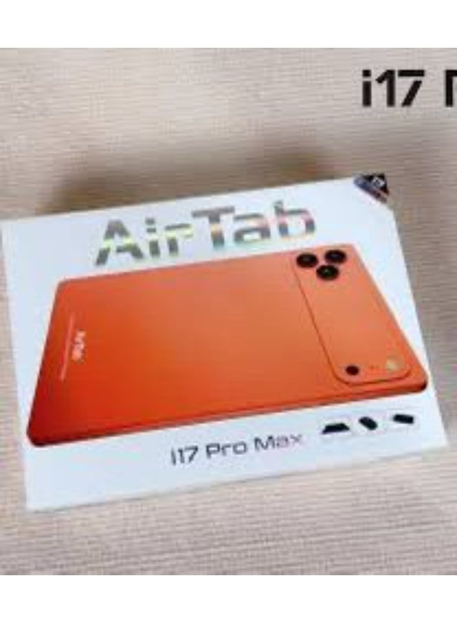 إيرتاب جهاز Air Tab I17 Pro Max اللوحي بنظام Android بشاشة 10.1 بوصة وشبكة 5G - ذاكرة وصول عشوائي 24 جيجابايت، سعة تخزين 1 تيرابايت، شاشة عالية الدقة، كاميرا مزدوجة، عمر بطارية طويل - Image 2