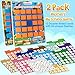 Hodurgyi 2 Pack Matching Memory Game for Kids Age 3 4 5 6 7 8 Years Old Travel Toy for Toddlers Boys Girls Road Trip Travel Essentials for Kids AirplaneCarCamping Activity Ideal Christmas Birthday Gifts - Image 4