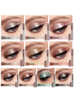 10 Colors Liquid Eyeshadow Metallic Glitter Eyeshadow Set Diamond Shimmer Sparkling Smokey Eye Looks Quick Drying Waterproof Long Lasting For Women Eye Makeup Gift Kits - pzsku/ZDB0C210D39695FF9B2BAZ/45/_/1694502755/44b9dca3-ccd0-43ab-a871-134b8dd2a0ec