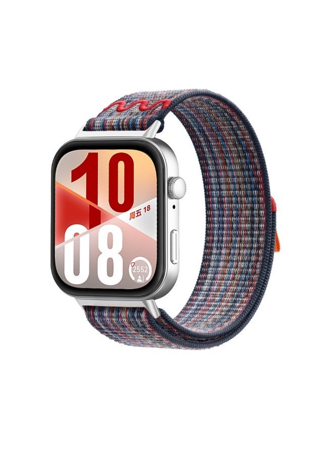 HW 4PCS Nylon Woven Watch Straps, Suitable For Huawei Fit 3/ Fit 4/ Fit 4 pro , Waterproof, Breathable and Adjustable Sports Watch Straps - Image 5