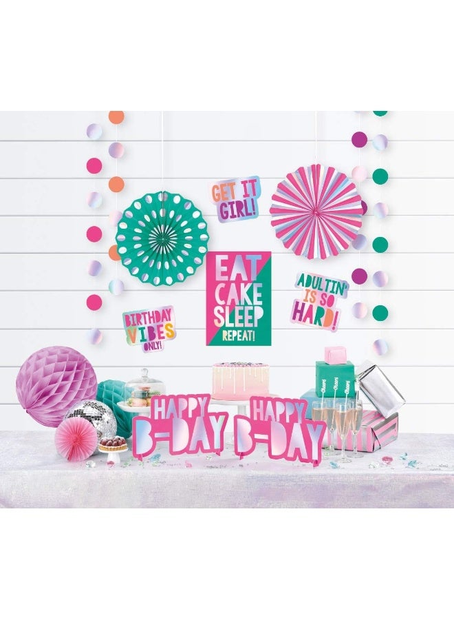 Amscan Young and Fab Room Decorating Kit