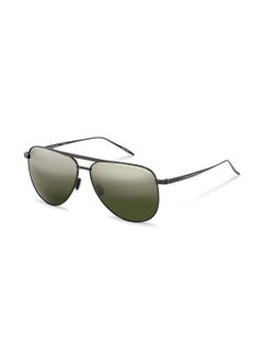 Porsche Design Men  Pilot Shape Sunglasses - P8929 A 63 - Lens Size: 63 mm  - Image 1