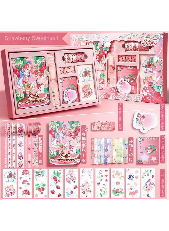 Bluejw Hand Account Book Twelve Constellations Tape Gift Box Suit Net Red Star Account Stick Sticker And Paper Tool Material Dream Domain - Image 1