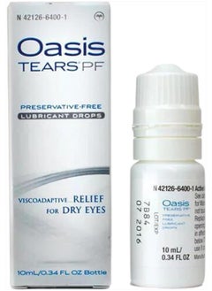 Oasis TEARS PF Preservative-Free Lubricant Eye Drops Relief For Dry Eyes, 0.34 Ounce 