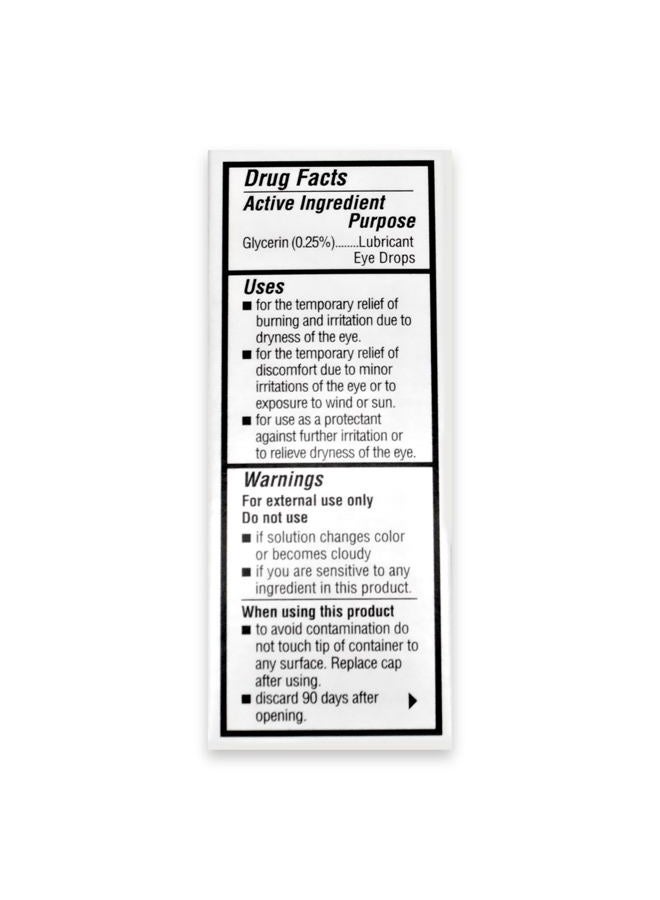 Oasis Tears قطرات عين مرطبة خالية من المواد الحافظة TEARS PF لتخفيف جفاف العين، 0.34 أونصة - Image 4