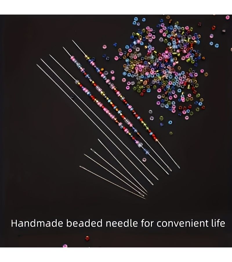 10pcs Metal Beading Needles For Handmade Jewelry Bracelets And Necklaces - Image 5