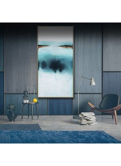 ebarza Upside Lake Hand Painted Art Painting With Frame 160x80cm  - Image 1