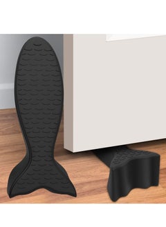 Generic Door Stop Wedges, 2 Pack Rubber Door Stoppers with Holders, Stackable and Slip-Resistant for Tiles, Carpet, Wood and Laminate Floors and Other Floor Surfaces Stop  - Image 1