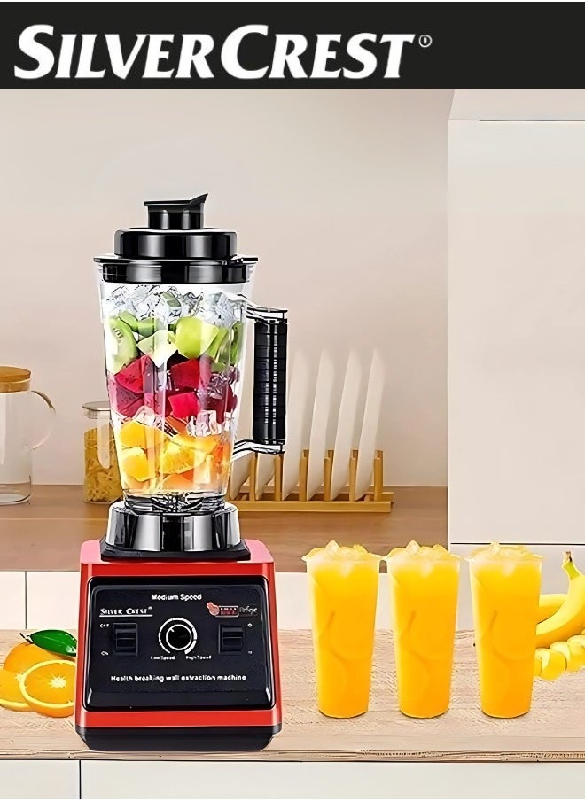SILVER CREST - 2 in 1 Multi-Function Electric Blender With Grain Grinder, 3L Capacity, 10000 Watts Power - Image 1