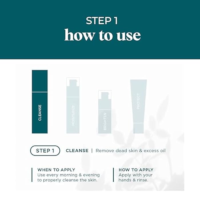 VI DERM Gentle Purifying Cleanser – Hydrating Water-Based Face Wash for Women & Men – Gentle Moisturizing Facial Cleanser with Aloe Vera, Vitamin E & Willow Bark Extract – Fragrance Free, 4 Fl Oz - Image 4