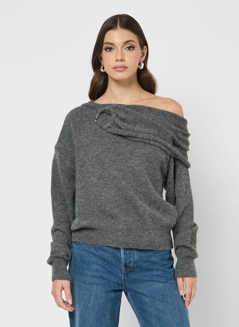 ELLA Off Shoulder Sweater