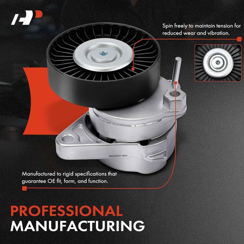 A-Premium Belt Tensioner Assembly with Pulley - Image 4