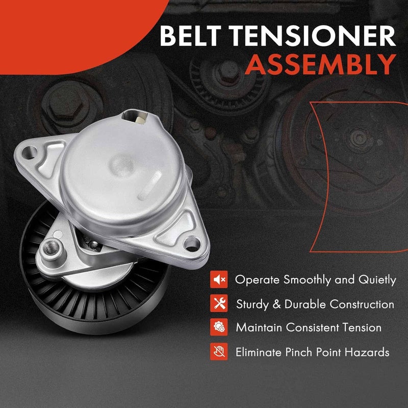 A-Premium Belt Tensioner Assembly with Pulley - Image 2