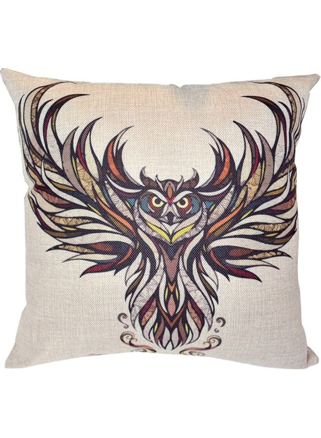 NIBEMINENT Linen Decorative Cushion Cover Multicolour