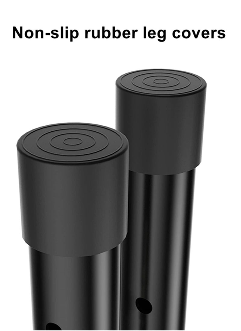 Generic - Table Leg Extenders for Folding Tables, 4 Pack Folding Table Leg Risers Table Height Extenders, Metal Table Leg Extensions for Straight and Bent Legs for Improving Your Back Pain - Image 1