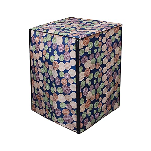 Lithara Waterproof Front Load Washing Machine Cover For 7 Kg, 7.2 Kg, 7.5 Kg, 8 Kg (Design_71) - Image 2