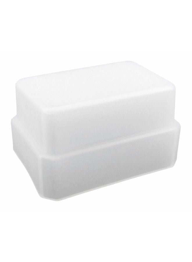 Fotasy DM58 Professional Bounce Diffuser for Metz 48/58 AF-1 Flash (White) - Image 2